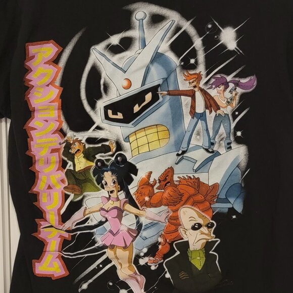 Futurama Anime Style T-Shirt - Picture 1 of 4